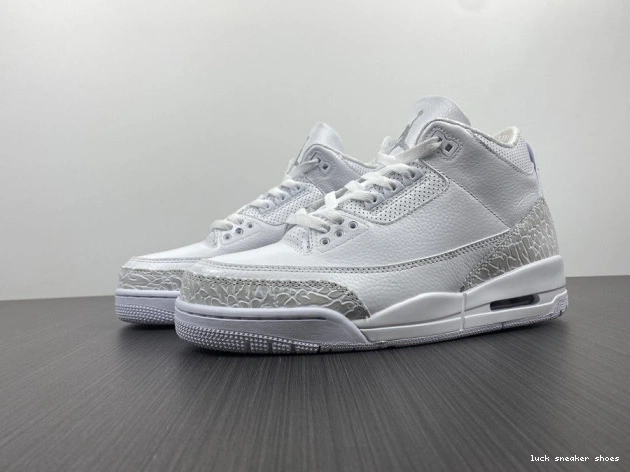 LUCY Jordan White' 3 'Triple PS 429487-111 Air Retro 0716
